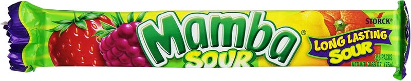 MAMBA Sour Fruit Chews - 24 Pack - Image 1